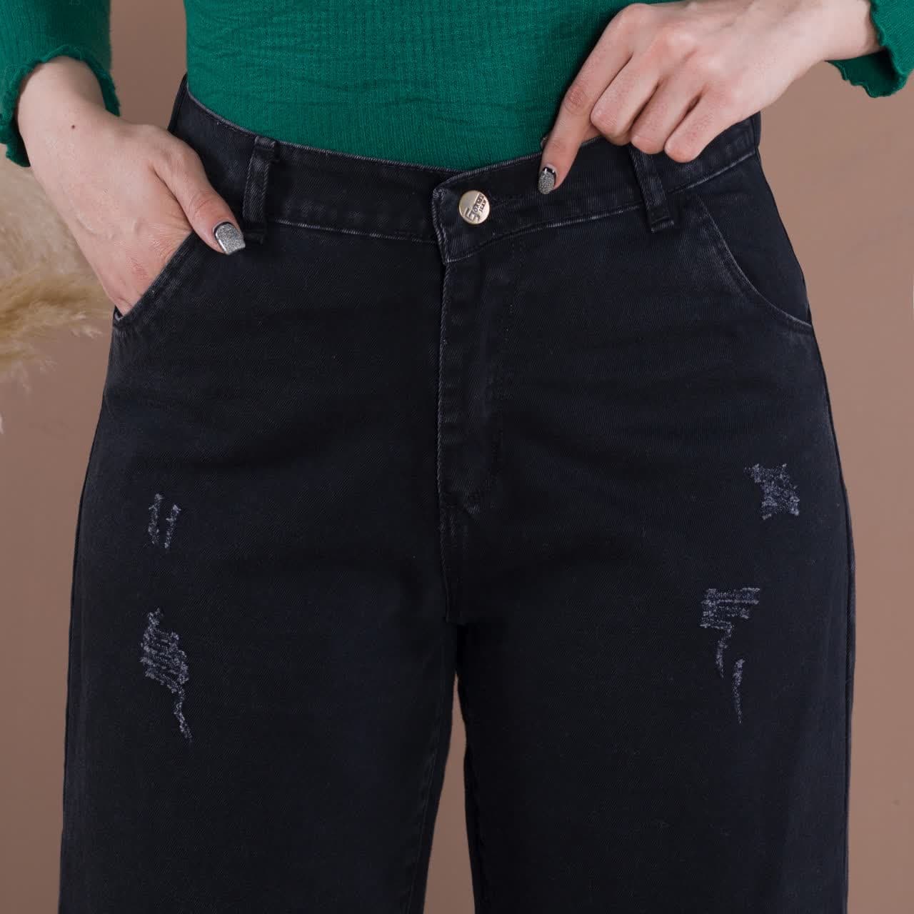 خرید شلوار جین زنانه مشکی
