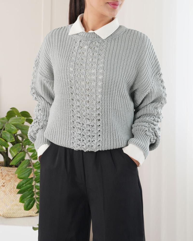 بلوز بافت هیما کد 25367