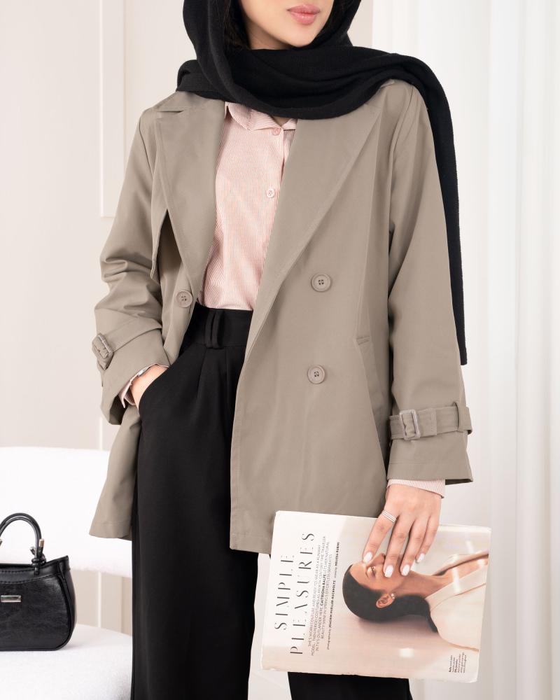ترنچ کت نارون کد 25471
