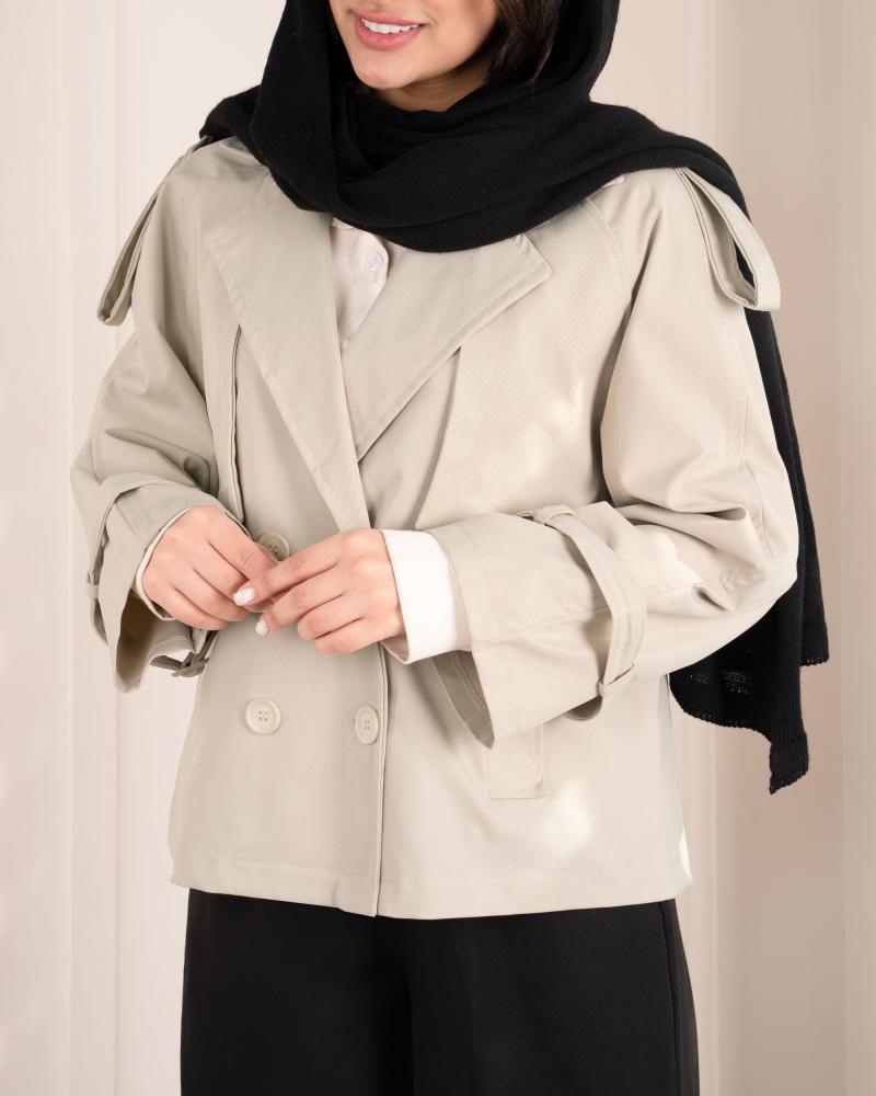 ترنچ کت گیسو کد 25450