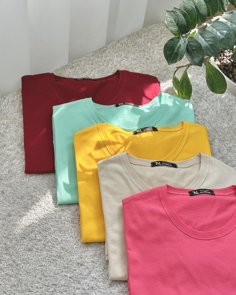 تیشرت لانگ گلدیس کد 23562