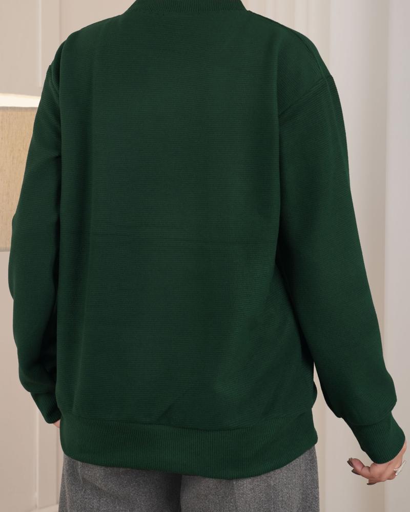 بلوز سلانیک طرح گوزن کد 26311