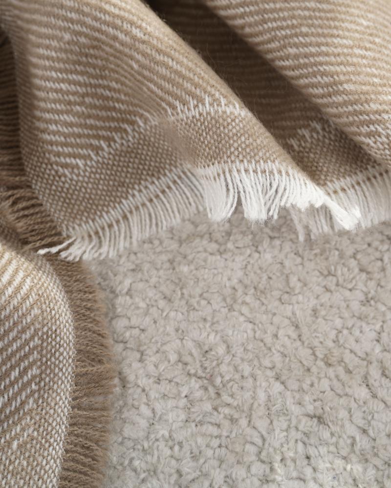 شال موهر نسکافه ای کد 26730