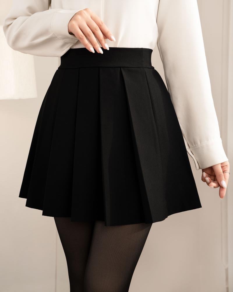 دامن مشکی ژیلا کد 0646