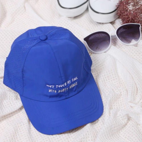 کلاه تاسلون آبی