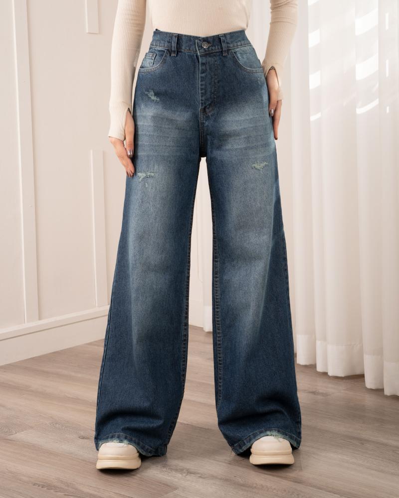 شلوار جین بگ پارنا کد 5786