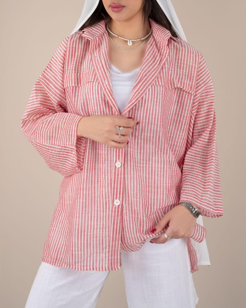 شومیز مانتویی ژیوا کد 24340