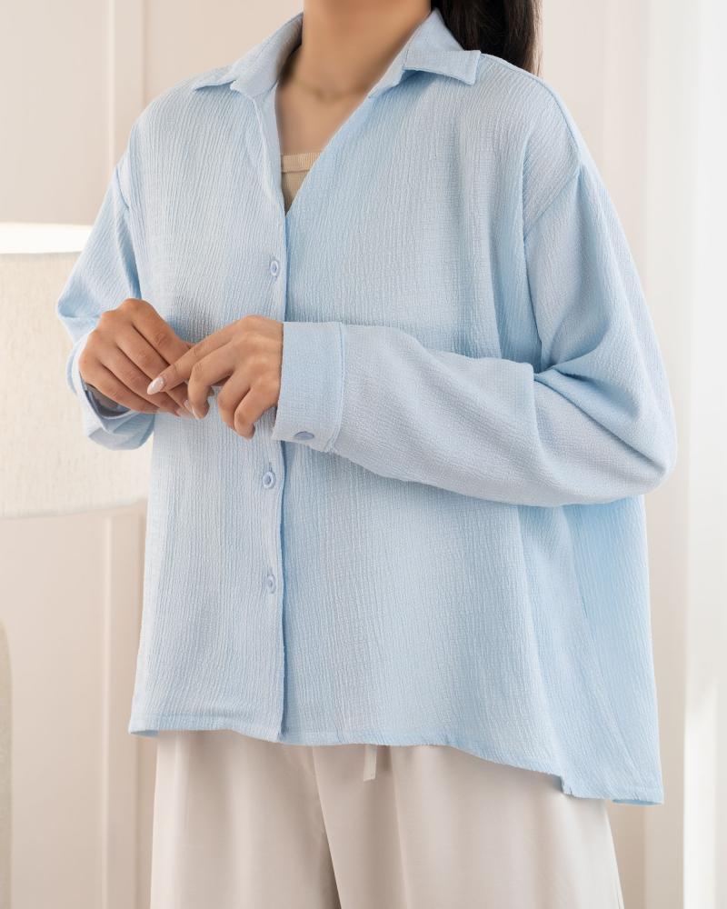 شومیز رنگی وانیل کد 9055