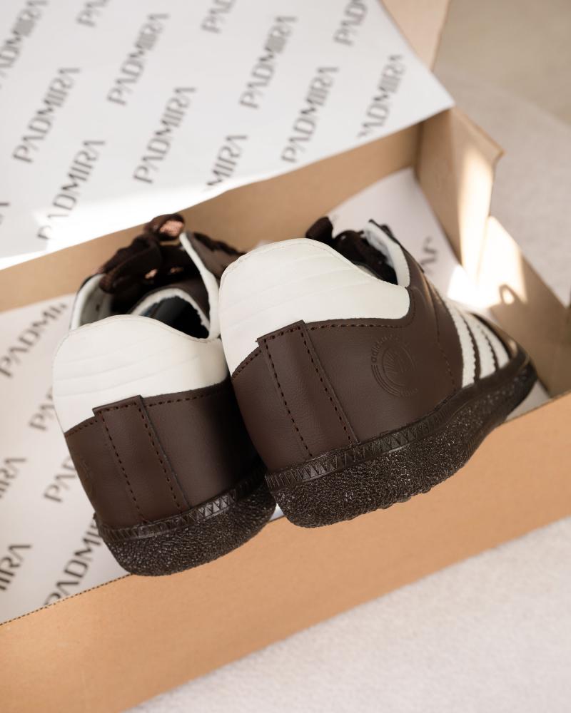 کتونی سامبا قهوه ای کد 27050