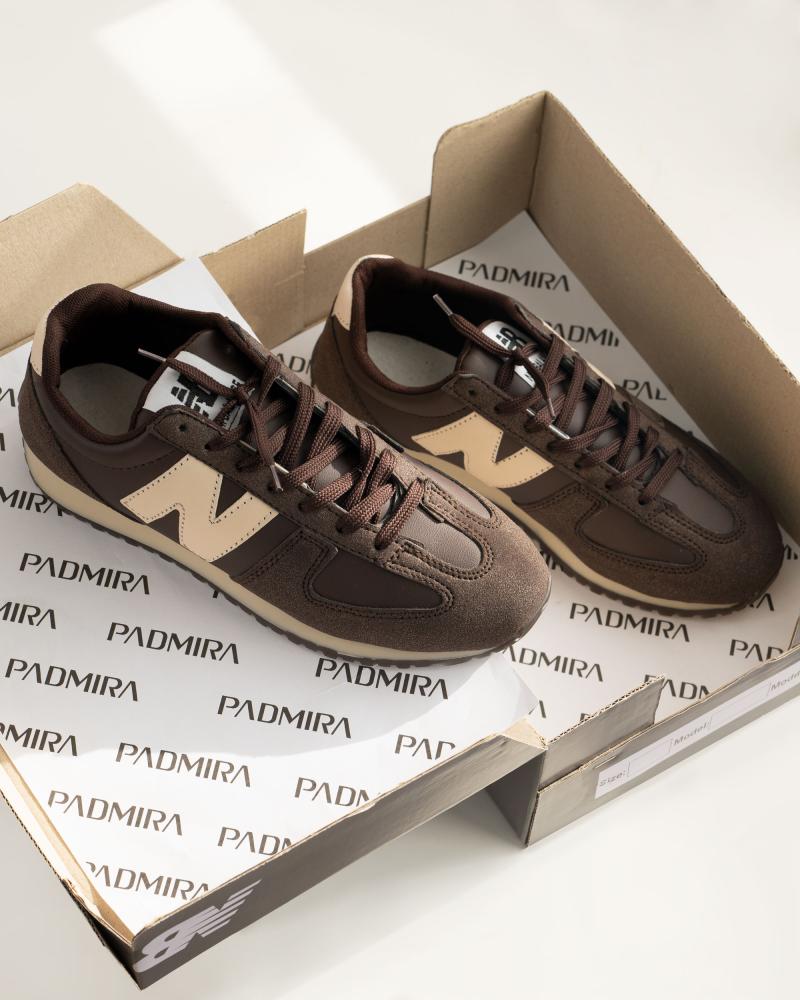 نیوبالانس زنانه قهوه ای کد 27052