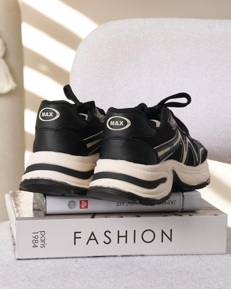 کفش زنانه مشکی MAX کد 27107