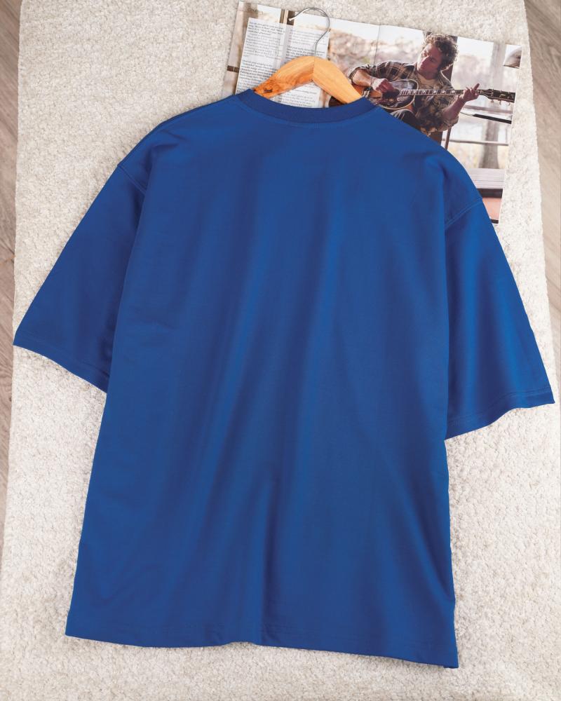 تیشرت مردونه آبی کاربنی ( L تا 2XL ) کد 28119