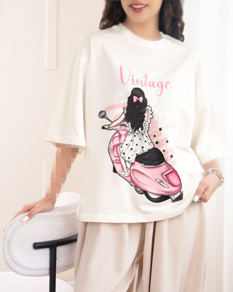 تیشرت summer طرح موتور کد 30282