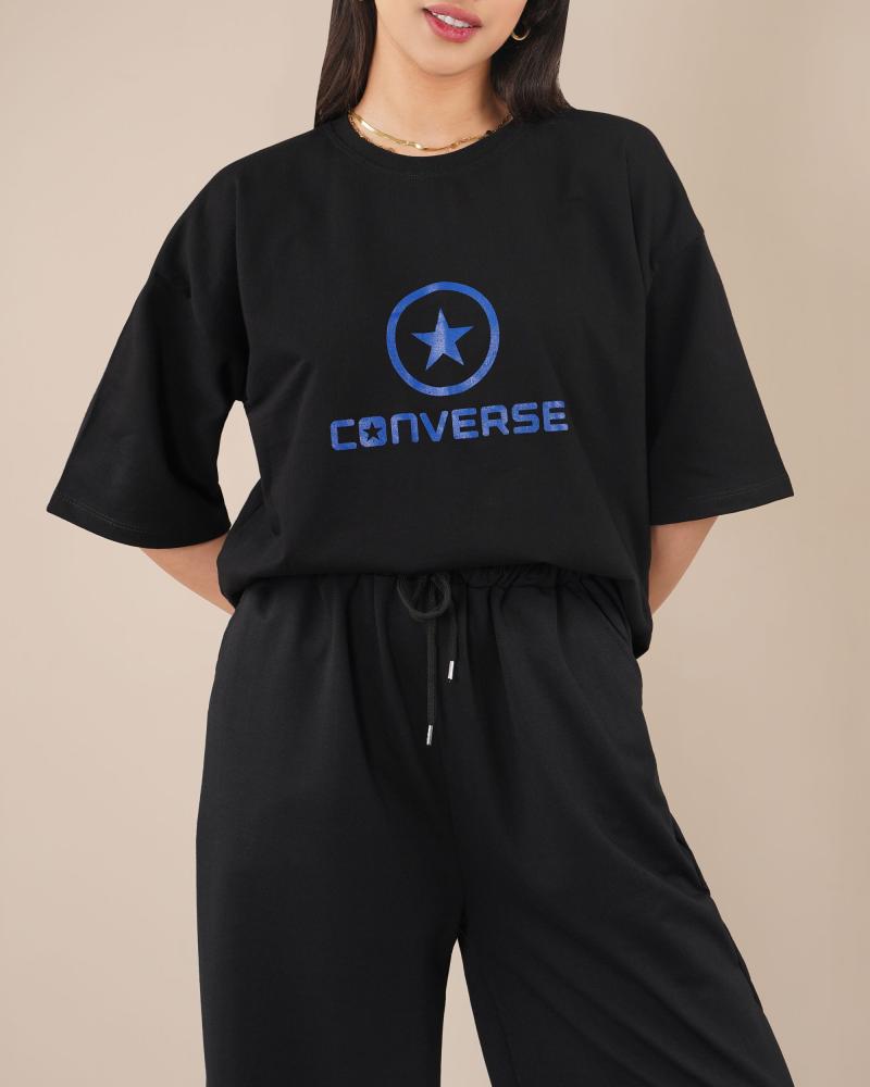 تیشرت مشکی converes کد 30307