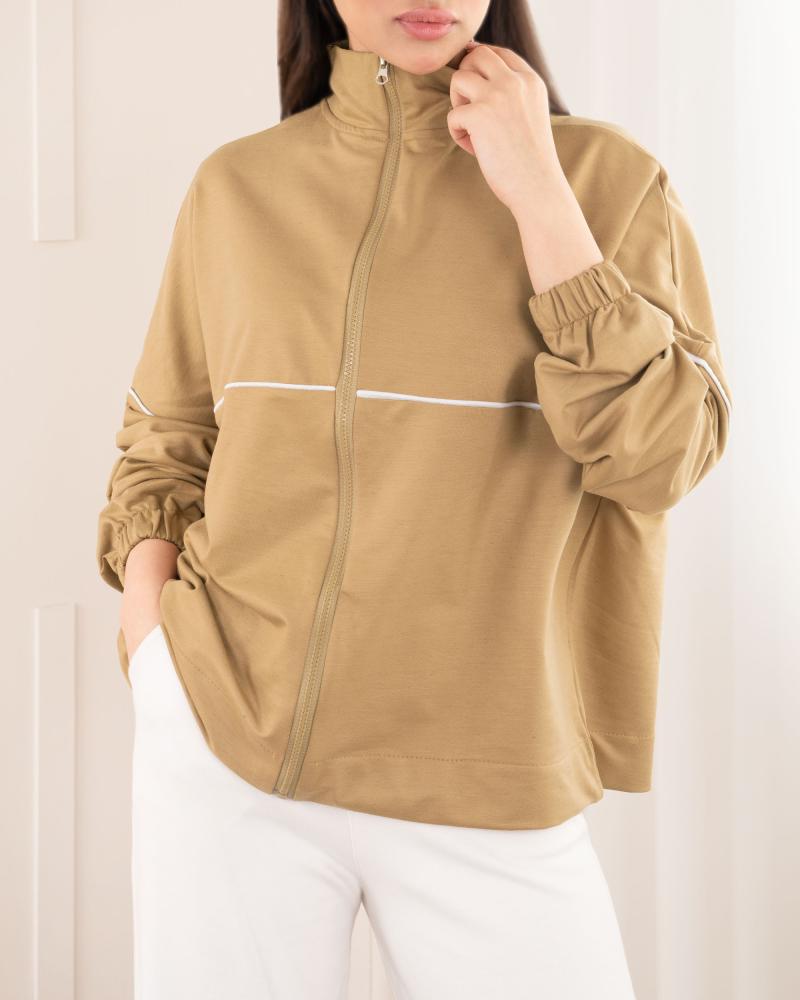 سویشرت ( بهاره ) نخودی کد 27139