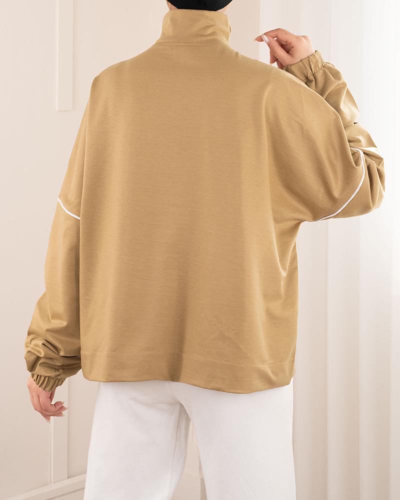 سویشرت ( بهاره ) نخودی کد 27139