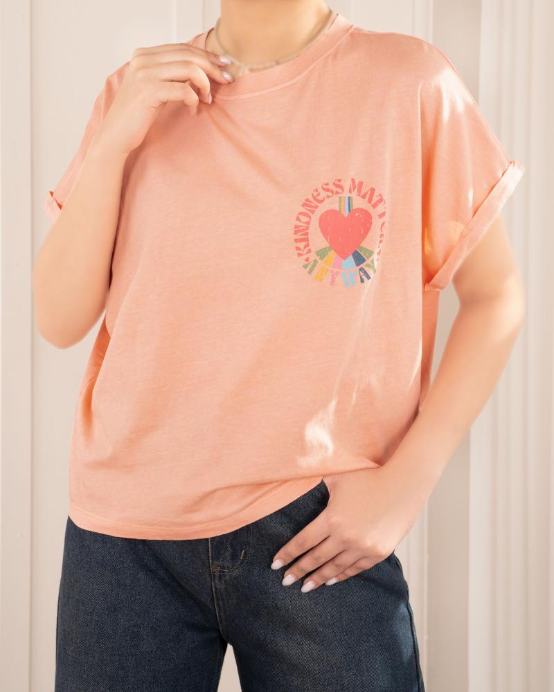 تیشرت کیمونو گلبهی کد 27094