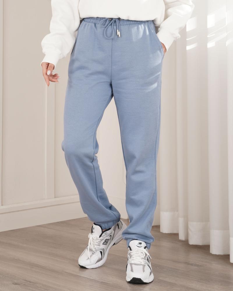 شلوار جاگر آبی کد 27093