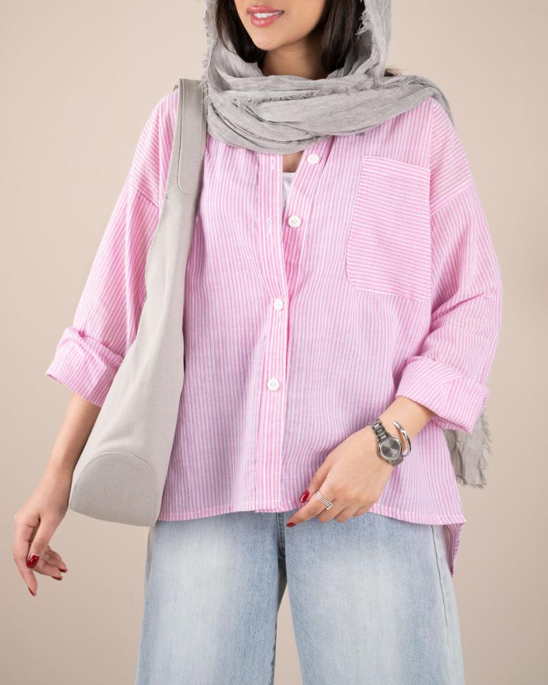 شومیز راه راه ایرنا کد 24435
