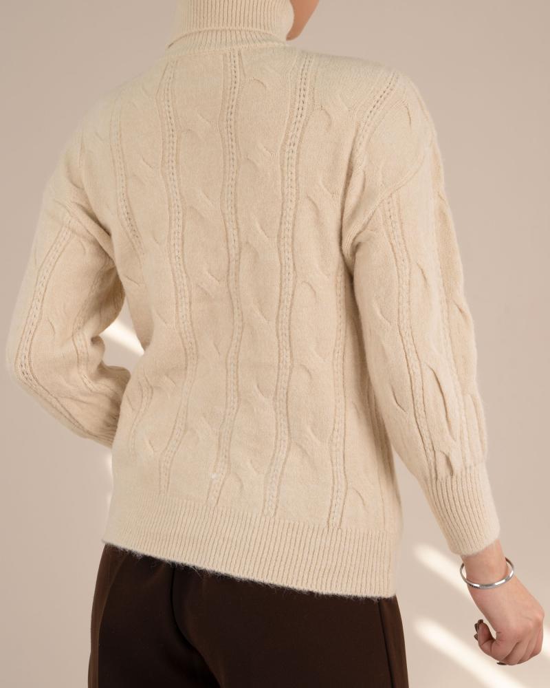 بافت یقه اسکی ملانیا کد 26262