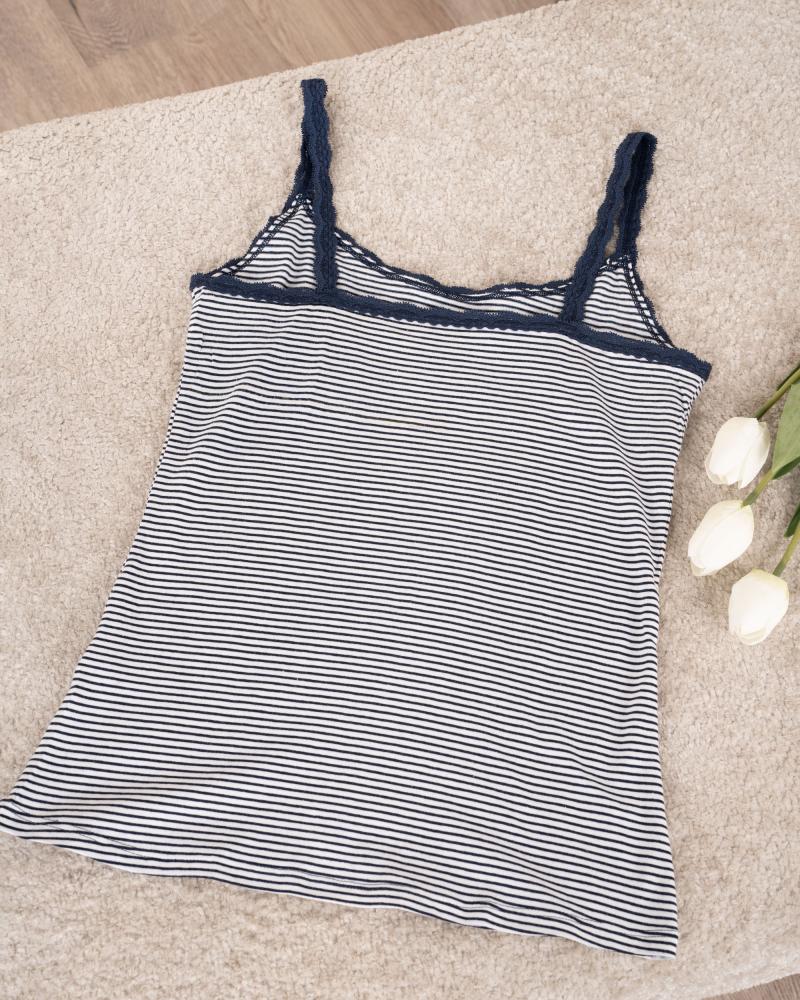 تاپ سرمه ایی راه راه کد 27159