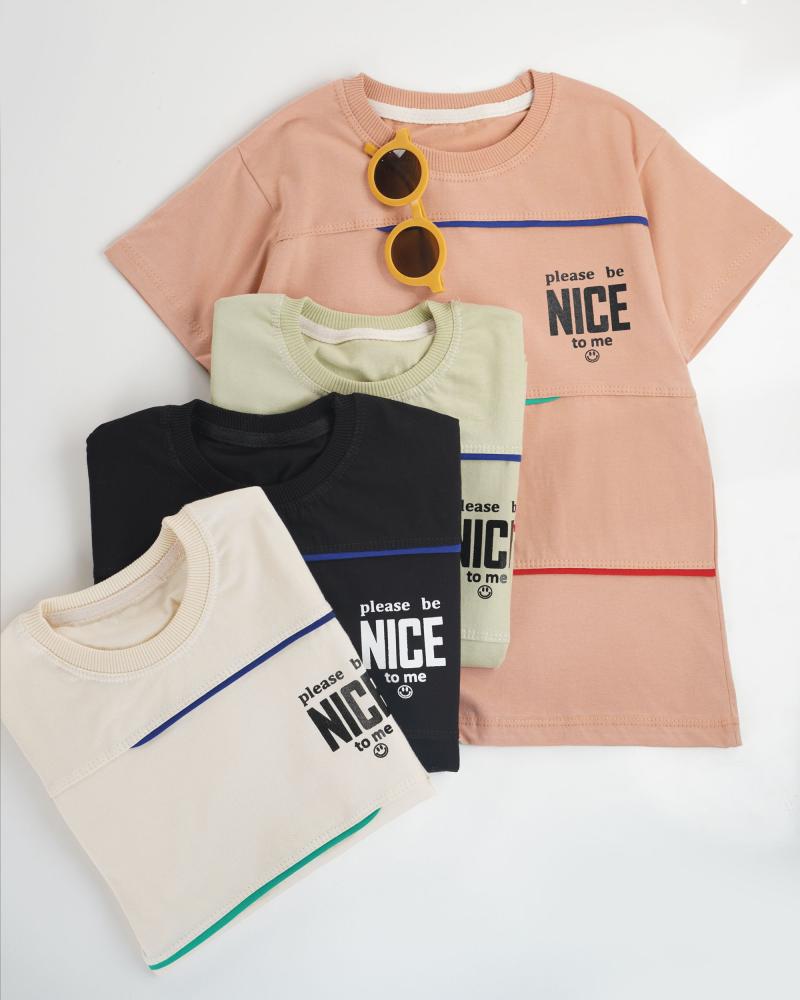 تیشرت بچگانه nice ( ۶ تا ۱۵ سال ) کد 28185