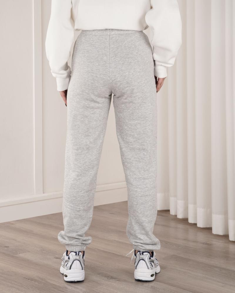 شلوار جاگر ساده طوسی کد 27145