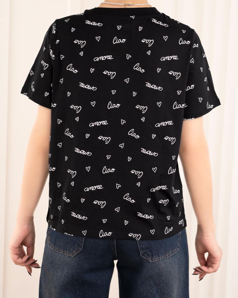 تیشرت مشکی ( M تا 2XL ) کد 27160