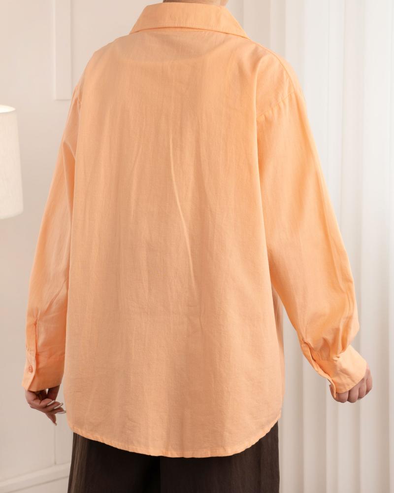شومیز لینن نازنین کد 30351