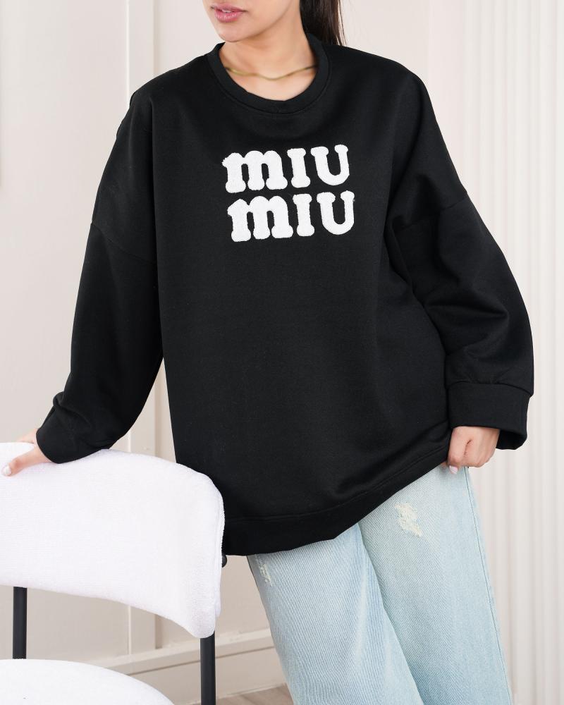 بلوز دورس مشکی miu miu کد 25494