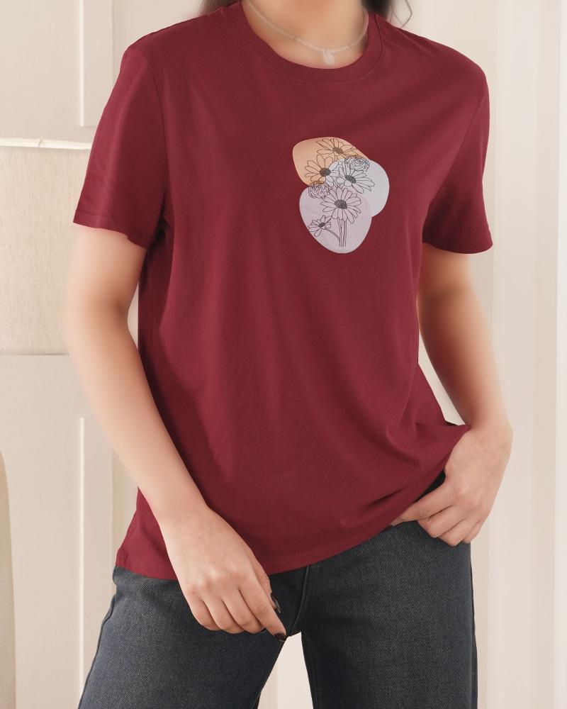 تیشرت  گلنار ( ۴ سایز ) کد 27174