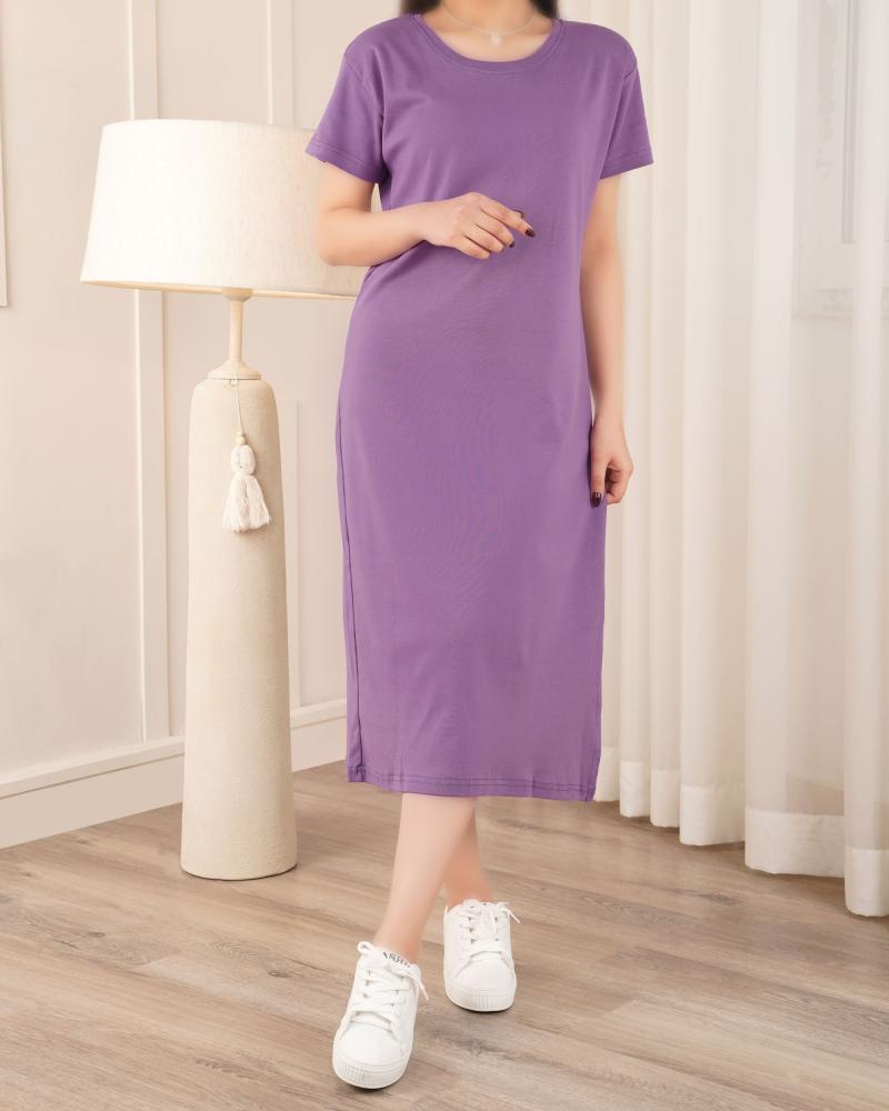 پیراهن ساده المیرا کد 27184