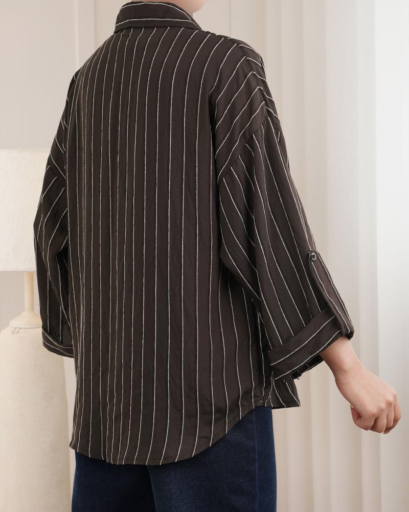 *شومیز پری راه راه ویرا کد 29190