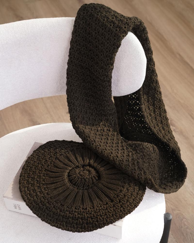 شال و کلاه فرانسوی کد 26300