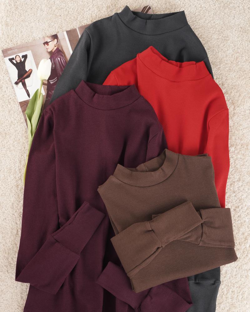 بلوز کبریتی آستین فینگری کد 27194