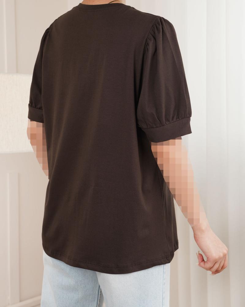 تیشرت نخ و پنبه کارولین کد 29258
