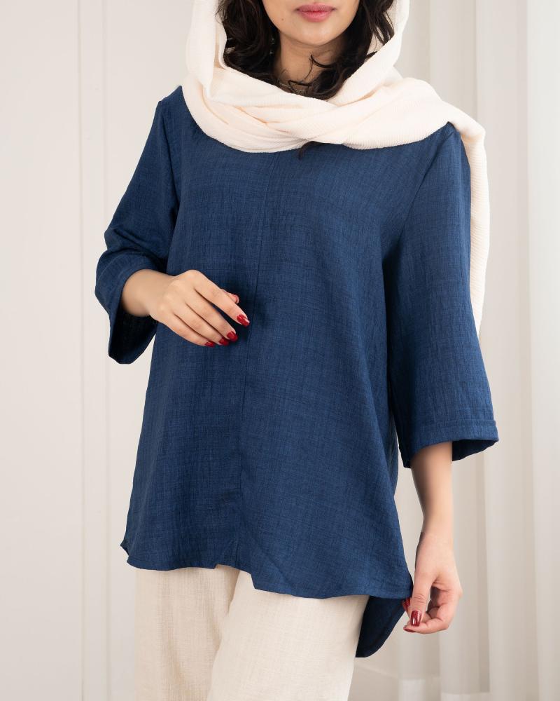 شومیز مانتویی مریلا کد 23650