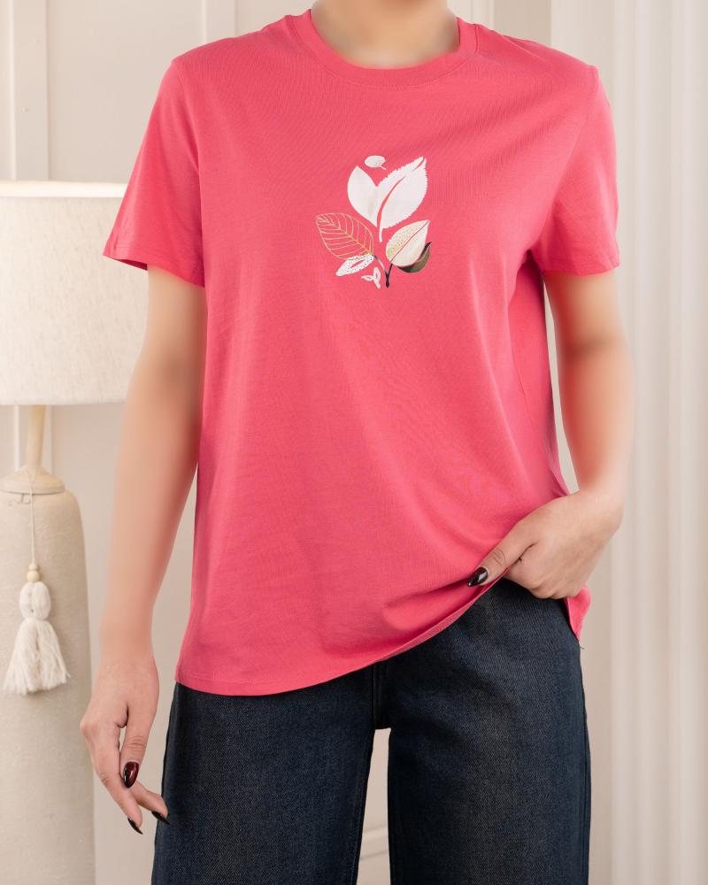 تیشرت نخ و پنبه قاصدک ( S تا 3XL ) کد 27188