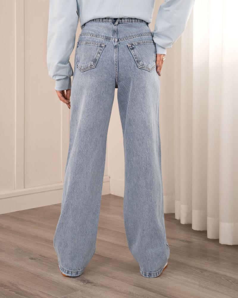 شلوار جین نیم بگ اسپاکو کد 40354