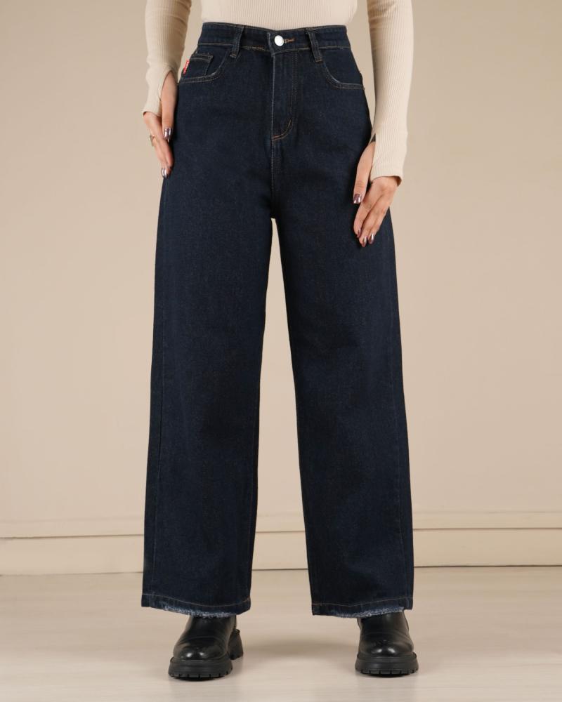 شلوار جین نیم بگ درسا کد 40347