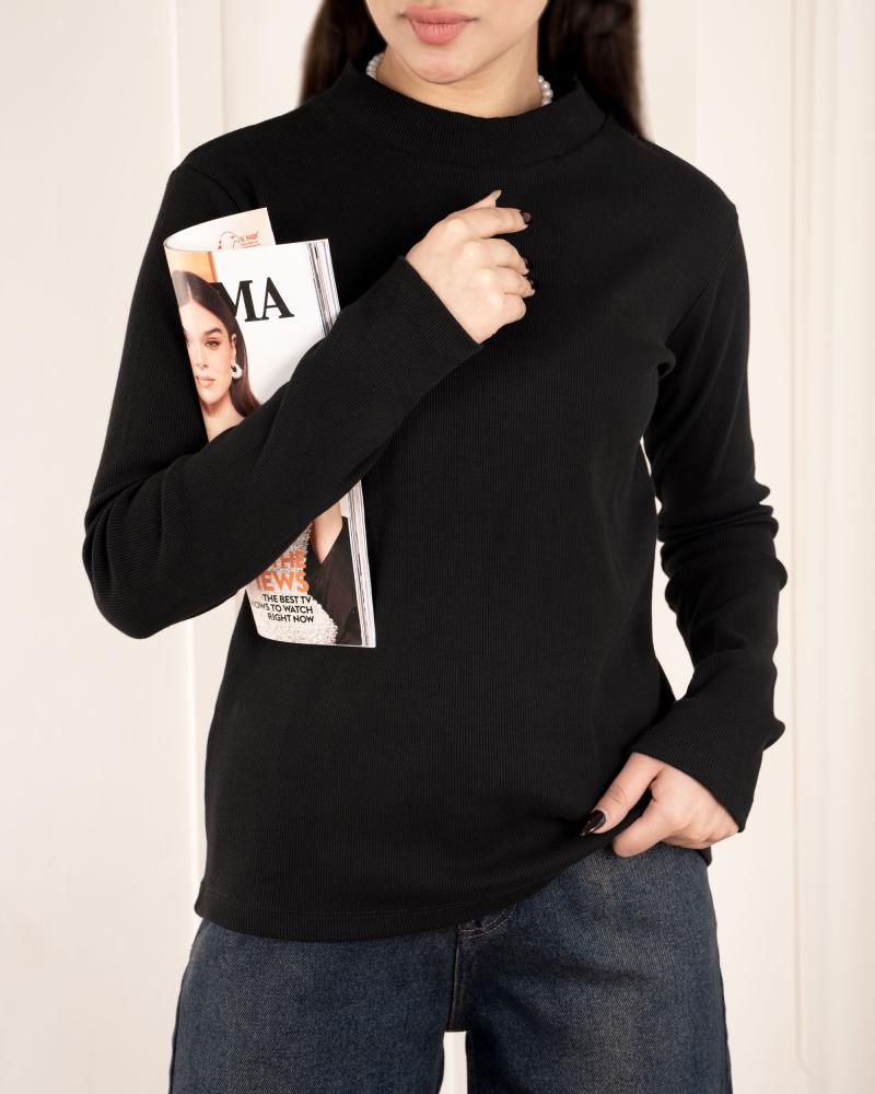 بلوز کبریتی یقه 3 سانت کد 27248