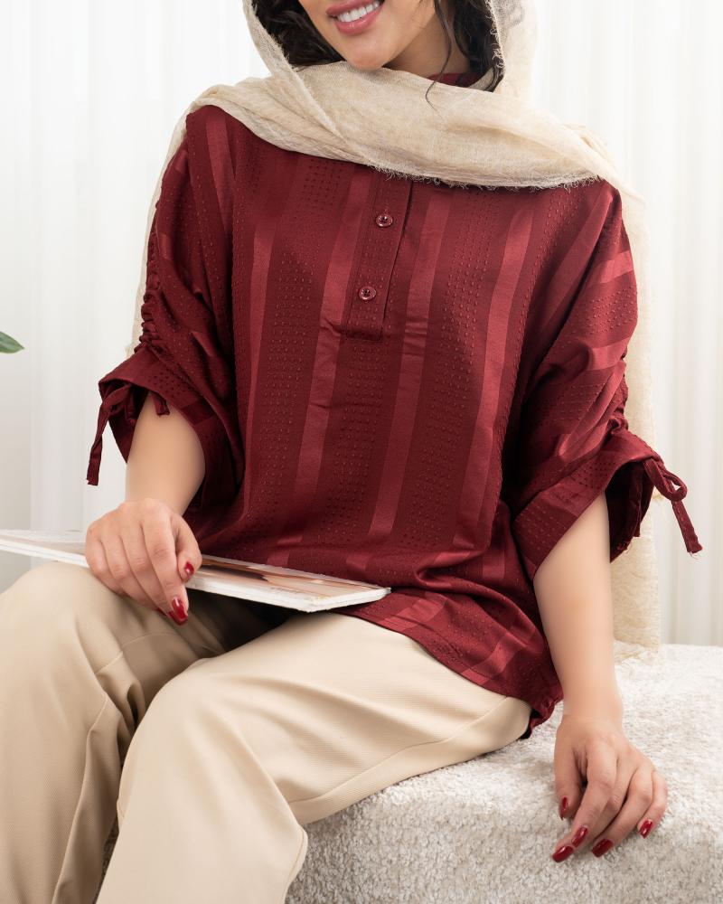 شومیز مانتویی بنیتا کد 23673