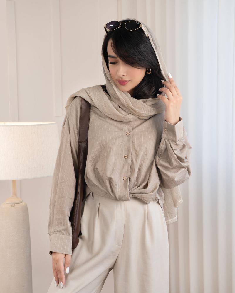شومیز گره ای دیارا کد 30450