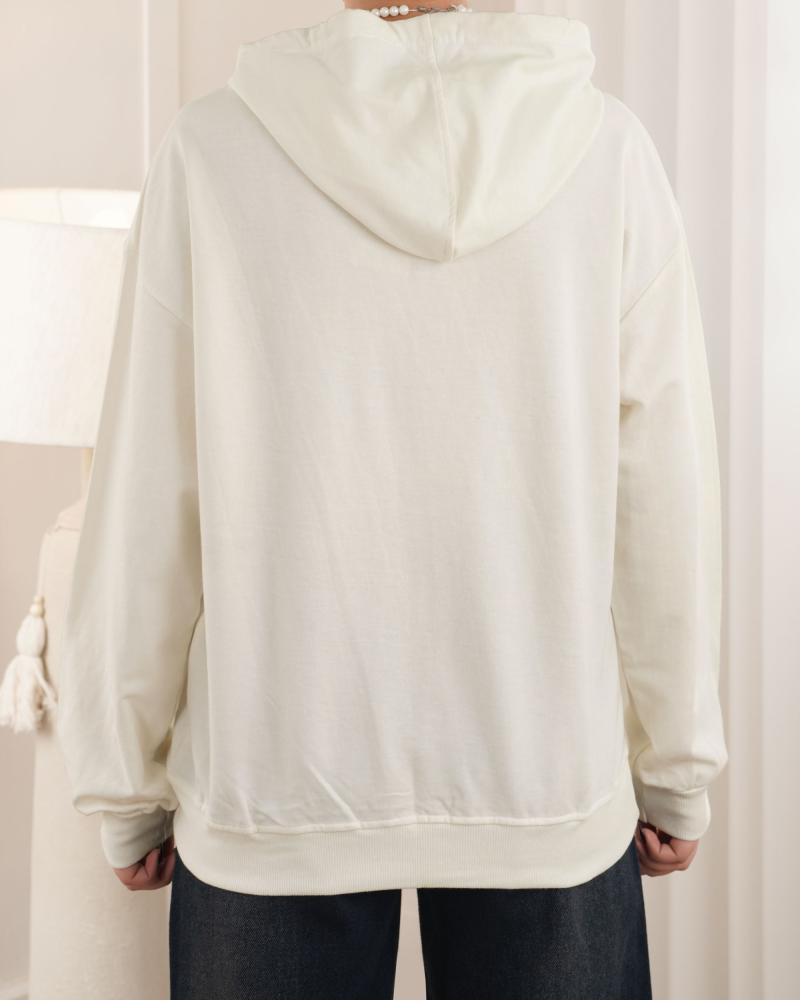 هودی سفید بهاره کد 27293