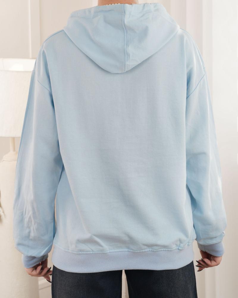 هودی بهاره آبی کد 27291