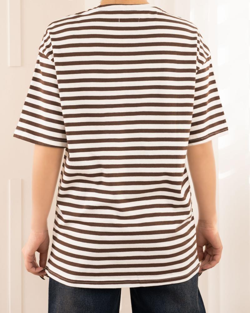 تیشرت رینگی زنانه ( M تا 3XL ) کد 27319