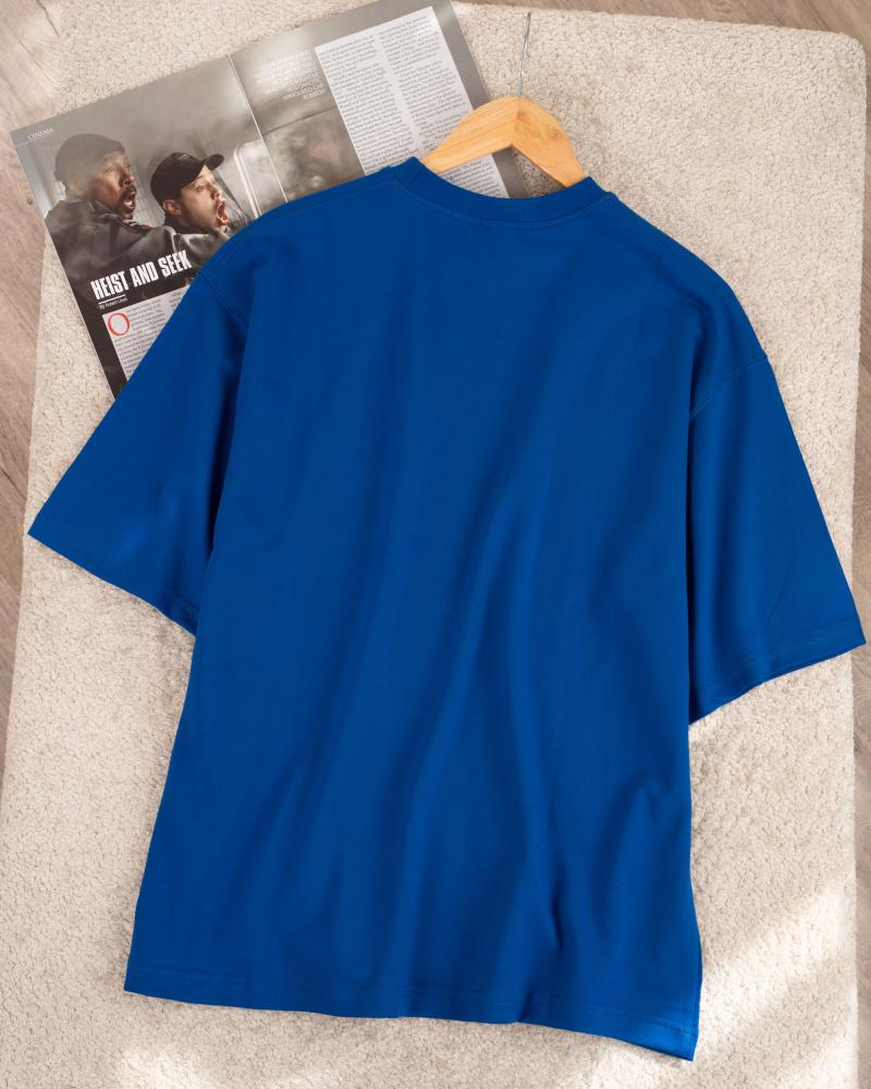 تیشرت مردونه آبی کاربنی ( 3 سایز ) کد 27322