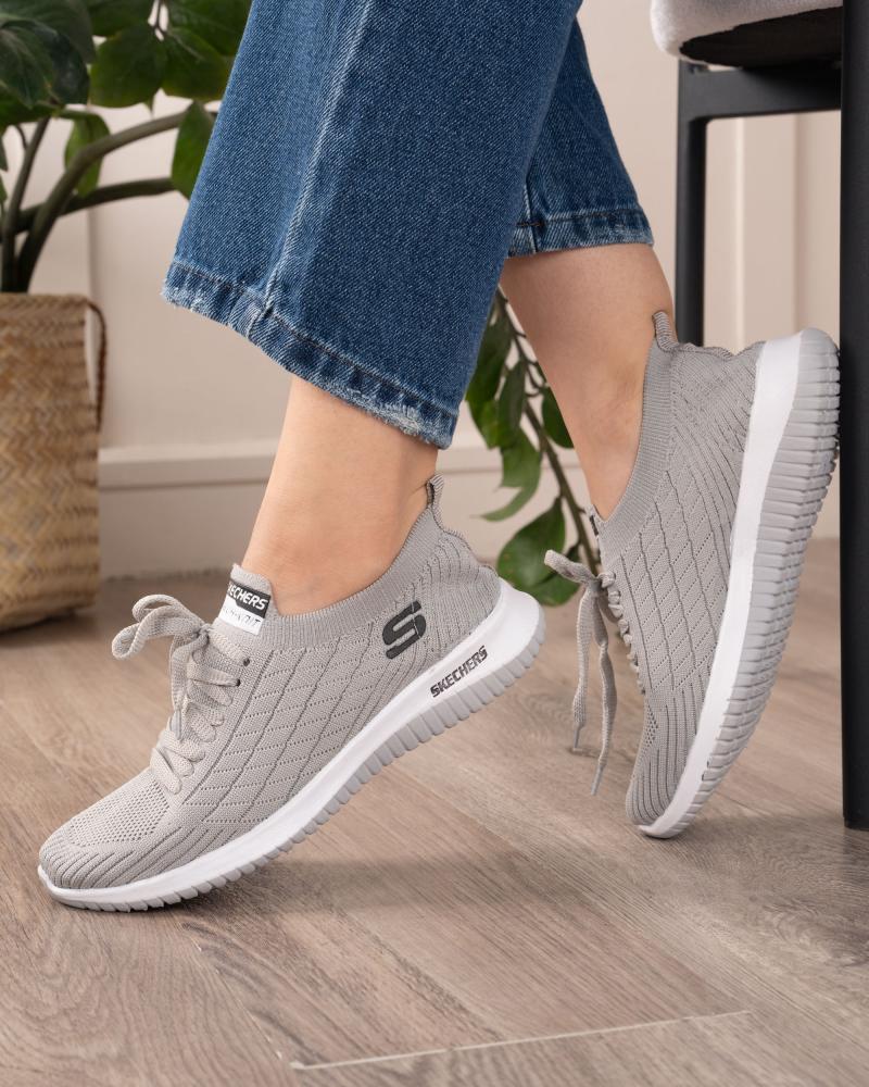 کفش اسکیچرز جورابی زنانه کد 25602