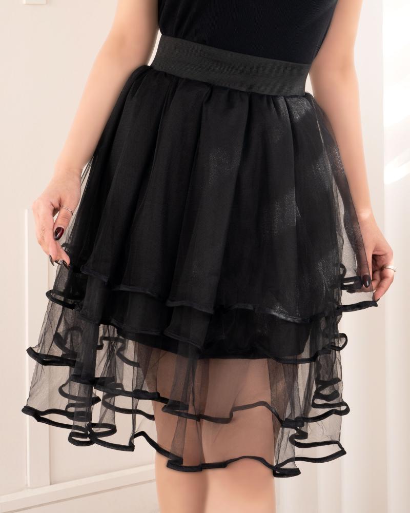 دامن چین چینی تور ( 0160 ) کد 27388