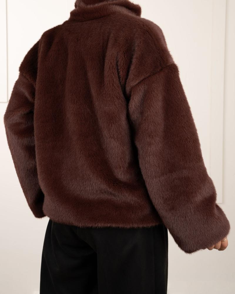 پالتو خز ساده کد 26393